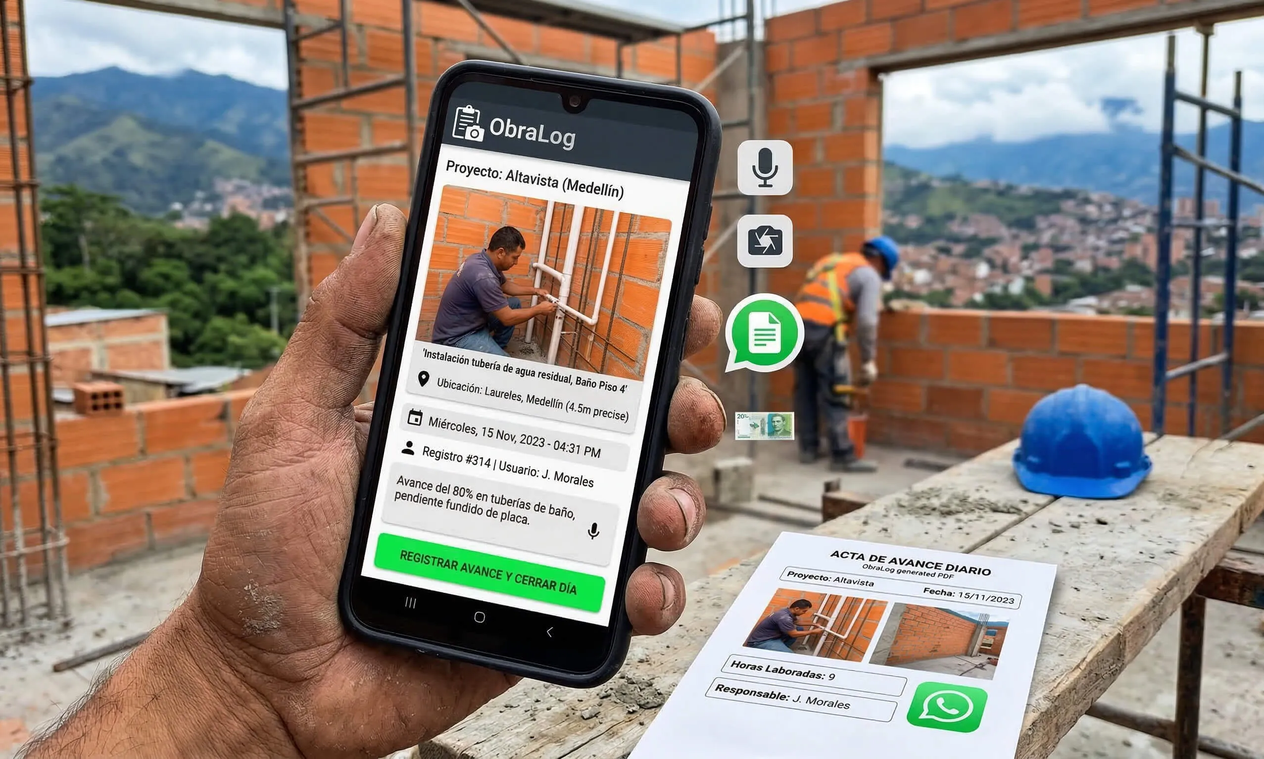 Screenshot of ObraLog